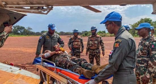 Sri Lankan UN Crew Saves Lives in Zemio